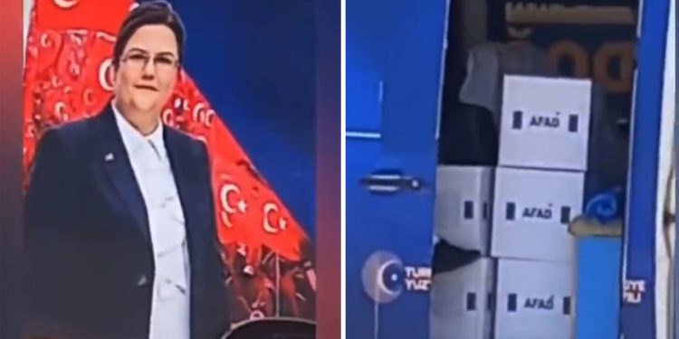 AFAD’ın depremzede kolileri seçim aracından çıkmıştı; Bakan Yanık iddiaları doğruladı