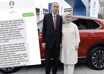 Ağırel: Erdoğan'a teslim edilen TOGG'un plakası bir Opel araca aitmiş