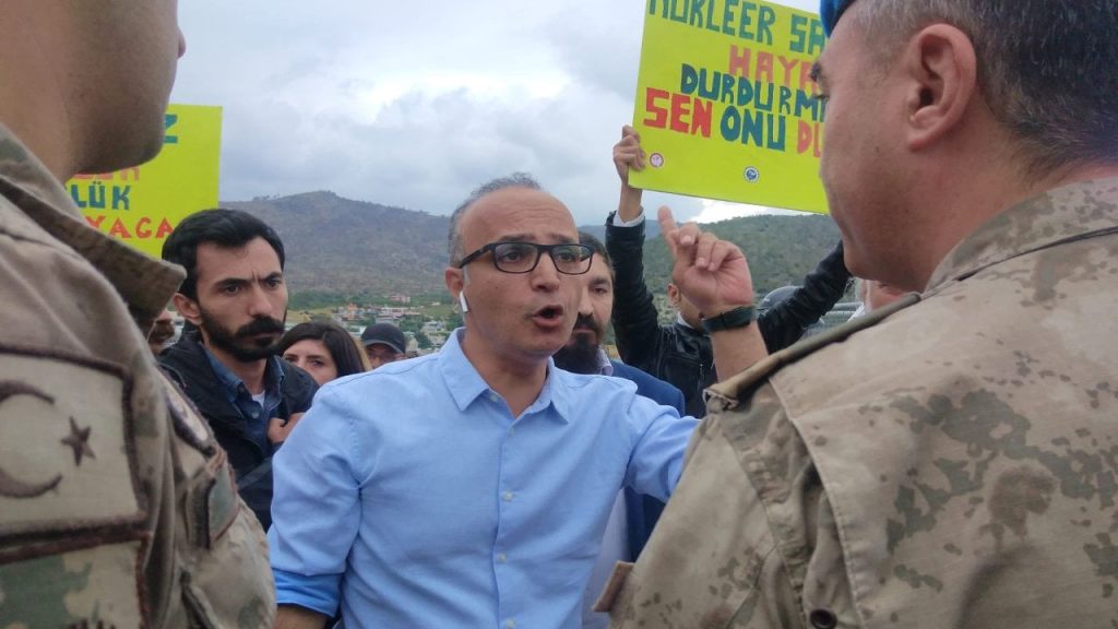 Akkuyu protestosu: TİP Mersin adayı Hakan Güneş gözaltında