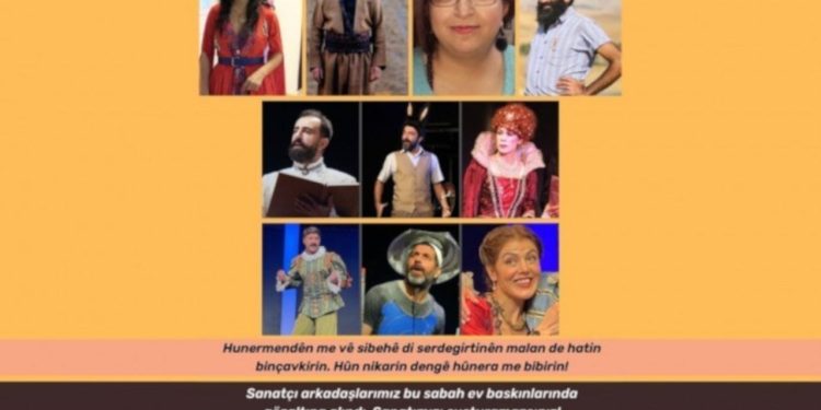 Amed Şehir Tiyatrosu: Sanatımızı susturamazsınız