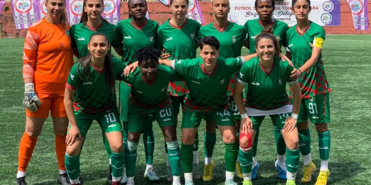 Amedspor Kadın Futbol Takımı'ndan rövanş maçı öncesi avantaj