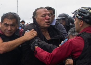 Arjantin'de otobüs şoförlerinden Güvenlik Bakanı'na meydan dayağı