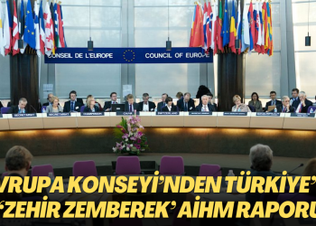 Avrupa Konseyi’nden Türkiye’ye ‘zehir zemberek’ AİHM raporu