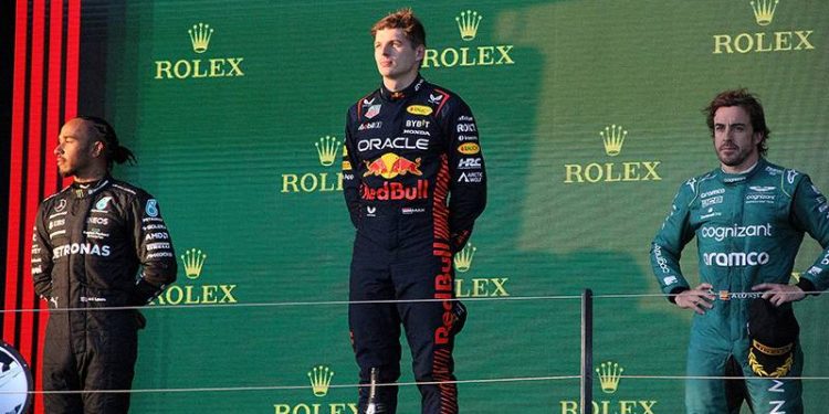 Avustralya Grand Prix'sinde zafer Verstappen'in