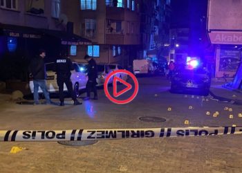 Bahçelievler'de bir iş yerine silahlı saldırı düzenlendi, 47 boş kovan bulundu