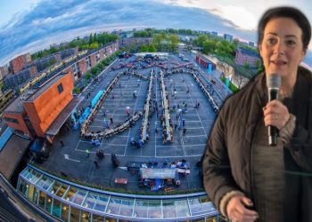 Belediye Başkanı Halsema bin kişinin katıldığı iftarda konuştu: Amsterdam’ımıza yakışıyorsunuz