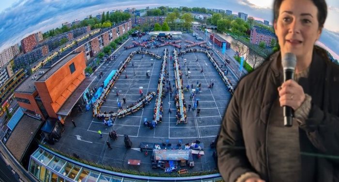 Belediye Başkanı Halsema bin kişinin katıldığı iftarda konuştu: Amsterdam’ımıza yakışıyorsunuz