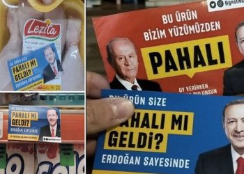 'Bu ürün size pahalı mı geldi? Erdoğan sayesinde' çıkartması yapıştırmıştı: CHP gençlik kolları üyesi gözaltına alındı