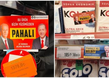 'Bu ürün size pahalı mı geldi? Erdoğan sayesinde' çıkartmasının tasarımcısı gözaltına alındı
