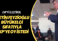 CHP’yi eleştiren Metin Feyzioğlu büyükelçi sıfatıyla AKP’ye oy istedi