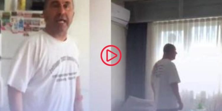 Çıkarmak istediği kiracısının evini bastı, eşyaları kırıp darbetti