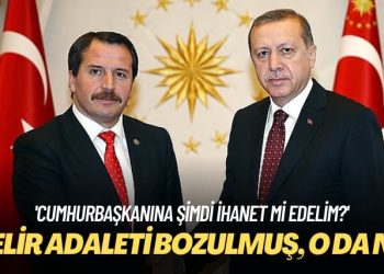 Cumhurbaşkanına şimdi ihanet mi edelim?: Gelir adaleti bozulmuş, o da ne!