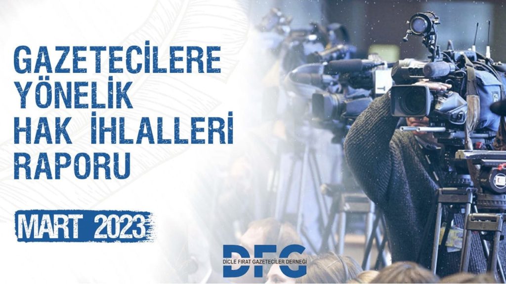 DGF Mart Raporu: 16 gazeteci gözaltına alındı, biri tutuklandı