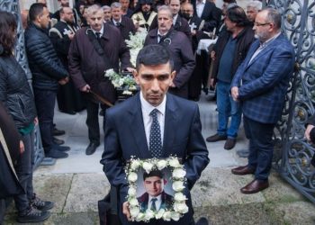 Dink ailesinin avukatlarından Hakan Bakırcıoğlu defnedildi