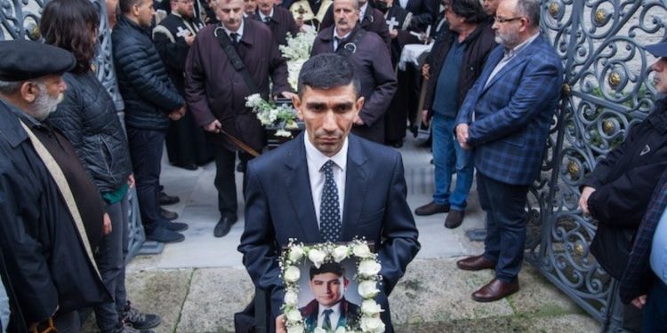 Dink ailesinin avukatlarından Hakan Bakırcıoğlu defnedildi