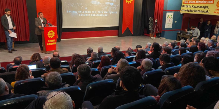 Emek Partisi milletvekili adaylarını tanıttı