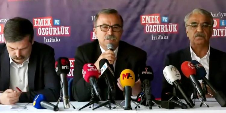Emek ve Özgürlük İttifakı seçime ‘ortak liste’ ile girecek