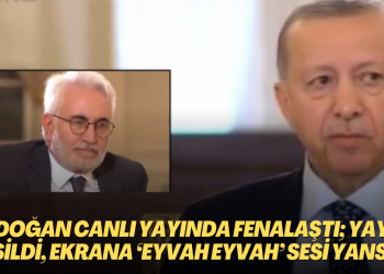 Erdoğan canlı yayında fenalaştı; Yayın kesildi, ekrana ‘eyvah eyvah’ sesi yansıdı