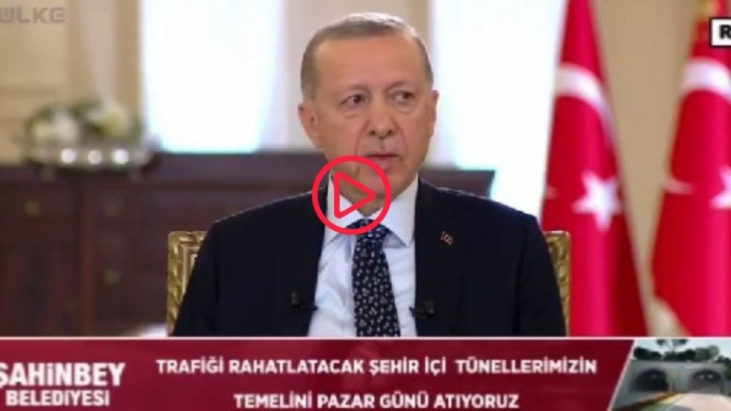 Erdoğan fenalaşınca yayın yarıda kesildi