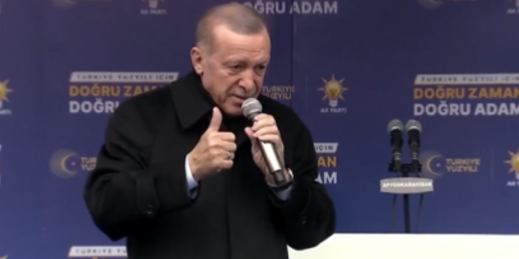 Erdoğan'ın ilk seçim mitingi: Kılıçdaroğlu'nu hedef aldı