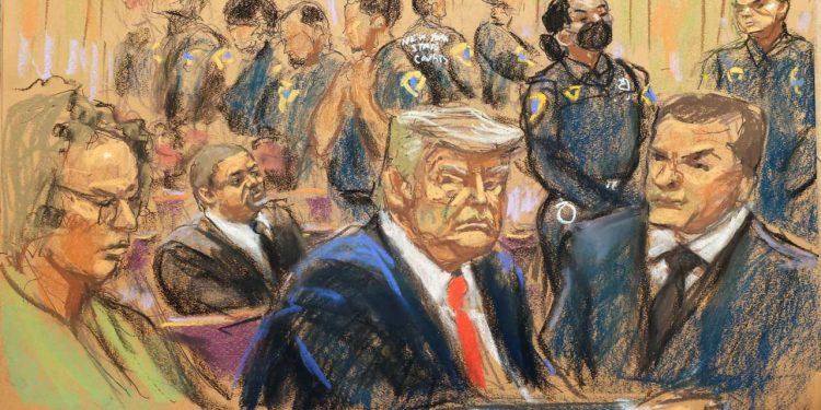 Eski ABD Başkanı Trump, kendisine yöneltilen 34 suçlamayı reddetti, tutuksuz yargılanacak