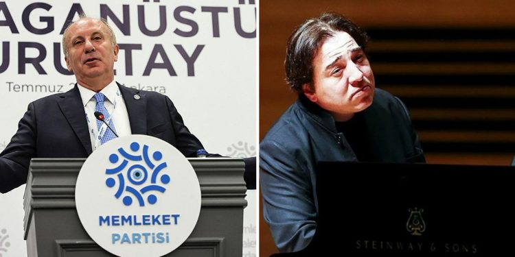 Fazıl Say'dan Muharrem İnce'ye: Aktroller tarafından savunulmayı bırak artık, bu ne ya?