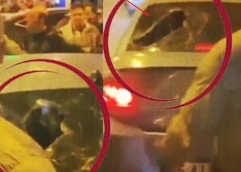 'Fener ağlama' şarkısını açan Galatasaray taraftarının arabasını parçaladılar!