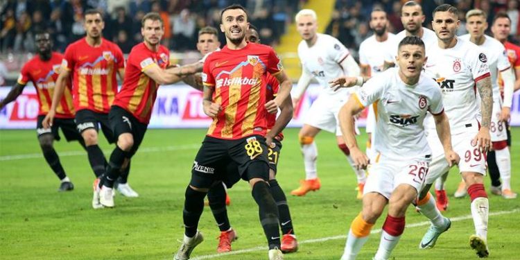 Galatasaray'ın rakibi Kayserispor; beş oyuncu kart sınırında