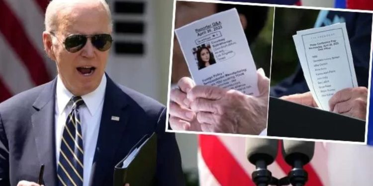 Gazetecilerin soracağı soruların Joe Biden'a önceden verildiği ortaya çıktı, ABD karıştı
