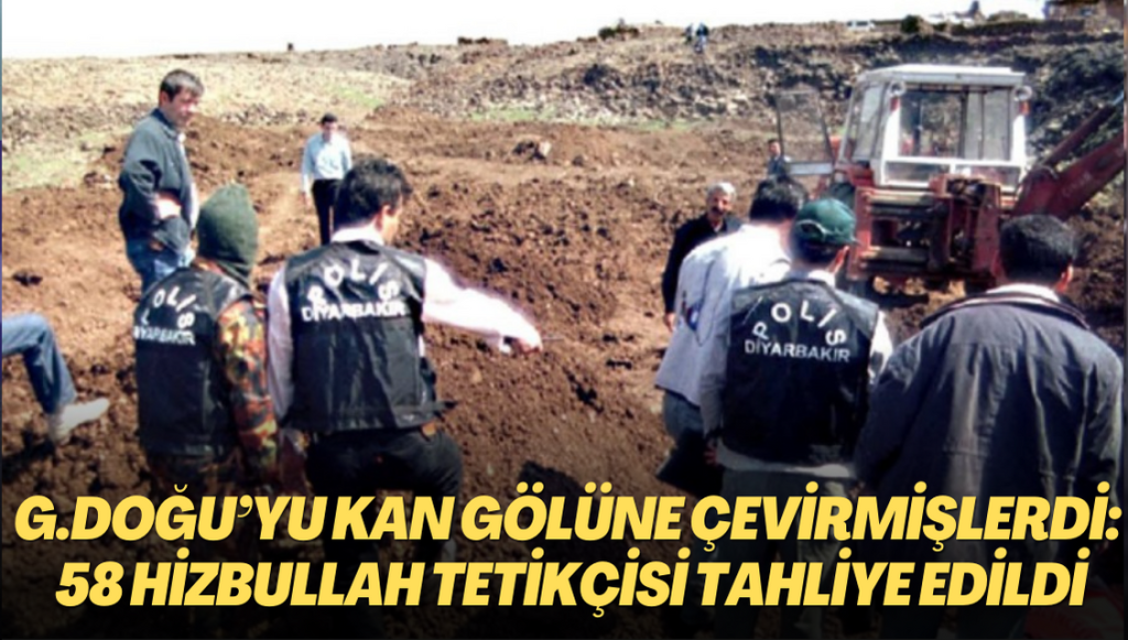 Güneydoğu’yu kan gölüne çevirmişlerdi: 58 Hizbullah tetikçisi tahliye edildi