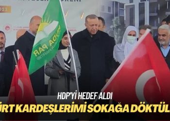 HDP’yi hedef aldı: Kürt kardeşlerimi sokağa döktüler