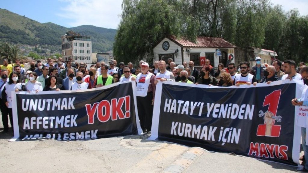 Hatay'da anma: 1 Mayıs'ta alanlarda, 14 Mayıs'ta ise sandıkta hesap soracağız