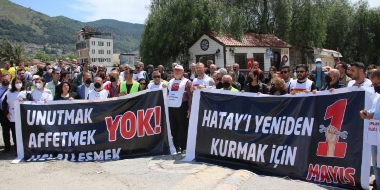 Hatay'da anma: 1 Mayıs'ta alanlarda, 14 Mayıs'ta ise sandıkta hesap soracağız
