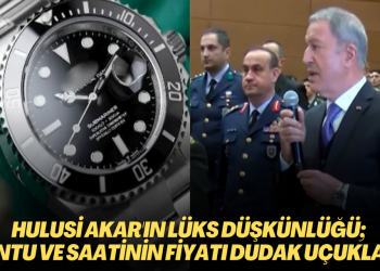 Hulusi Akar’ın lüks düşkünlüğü; Montu ve saatinin fiyatı dudak uçuklattı!