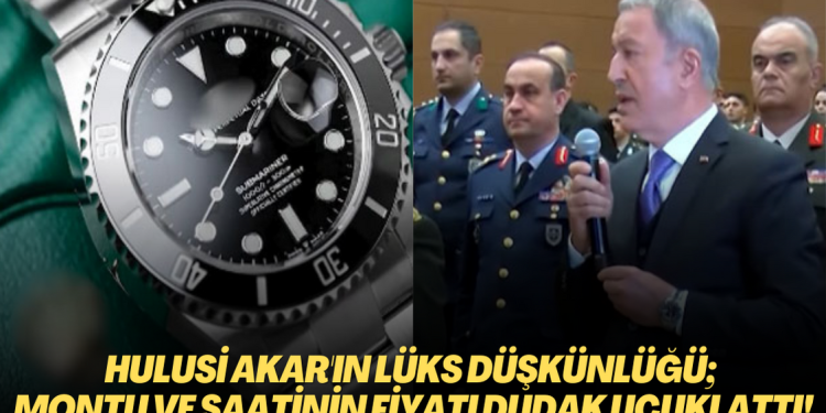 Hulusi Akar’ın lüks düşkünlüğü; Montu ve saatinin fiyatı dudak uçuklattı!