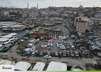 İmamoğlu Eminönü Meydanı'nı yayalaştırma projesinden yeni görsel paylaştı