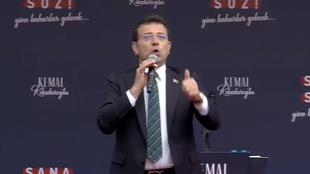 İmamoğlu’dan Erdoğan’a: Cami avlularında miting yapıyor, insanları bölecek cümleler kuruyor!