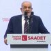 Karamollaoğlu: Siyasiler birbirlerine düşman gruplar değiller, sadece bir demokrasi ortamında yönetimi ele almak için bir yarışın içindeler