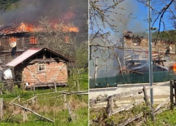 Kastamonu'da ahşap evde yangın: Bir ölü, bir yaralı