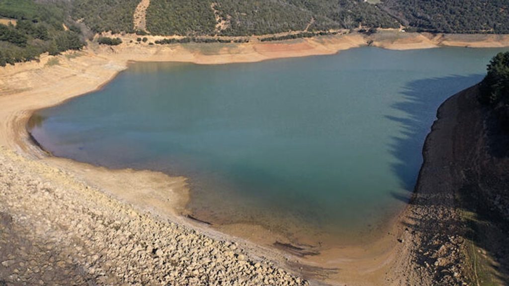 Keşan’daki Kadıköy Barajı’nda su seviyesi yüzde altı geriledi