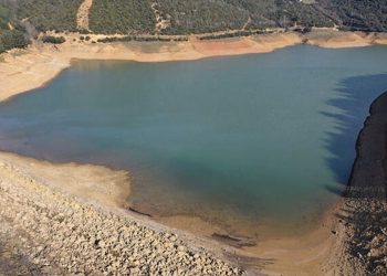 Keşan’daki Kadıköy Barajı’nda su seviyesi yüzde altı geriledi