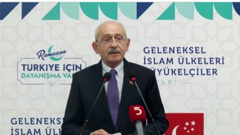 Kılıçdaroğlu: Ortadoğu Barış ve İşbirliği Teşkilatı kurmaya karar verdik