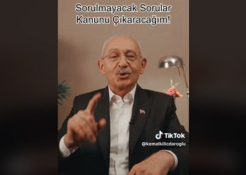 Kılıçdaroğlu TikTok’tan duyurdu: ‘Bay Kemal sorulmayacak sorular kanunu çıkaracak’