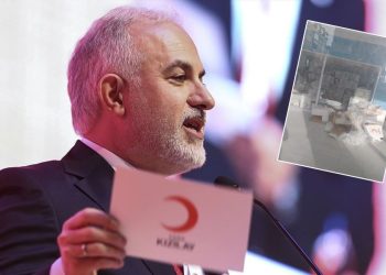 Kızılay'a bağışlanan yardım kolileri İsmailağa cemaatinin yurdundan çıktı