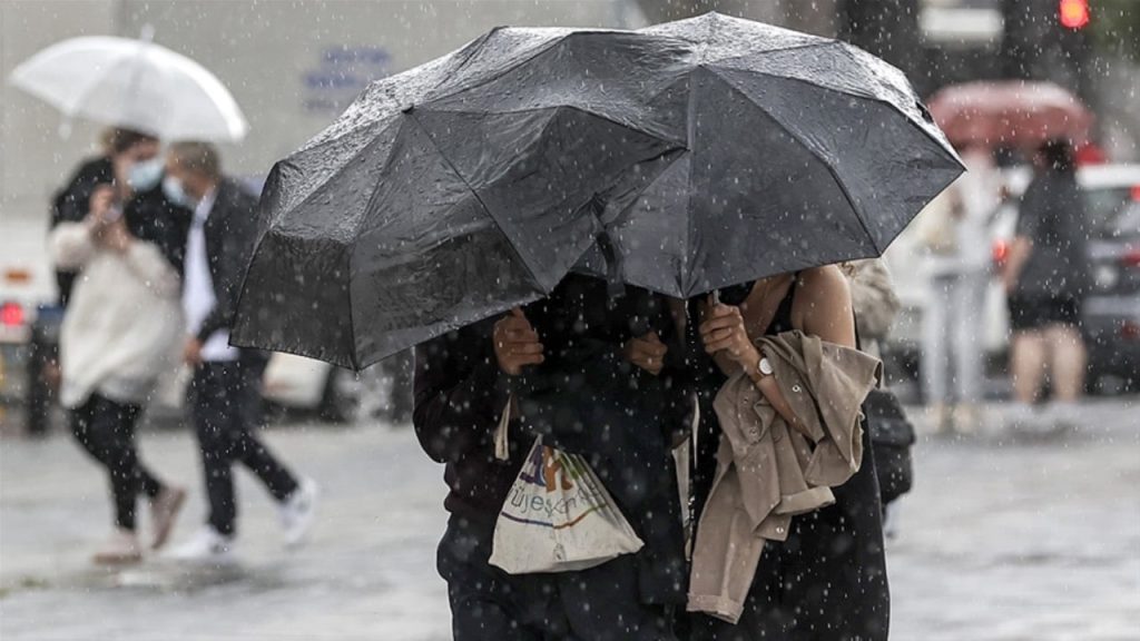 Meteoroloji'den sağanak uyarısı (16 Nisan Pazar hava durumu)