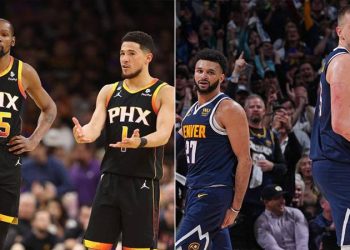 NBA'de Nuggets ve Suns konferans yarı finaline yükseldi