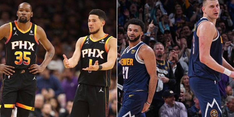 NBA'de Nuggets ve Suns konferans yarı finaline yükseldi