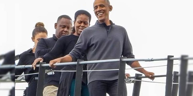 Obama çiftinin Sidney Liman Köprüsü'ne tırmanışına soruşturma
