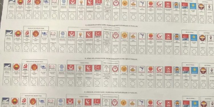 Oy pusulasındaki yerler kesinleşti