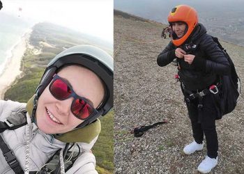 Pilotaj eğitiminde paraşüt, denize düştü: Bir ölü, bir yaralı